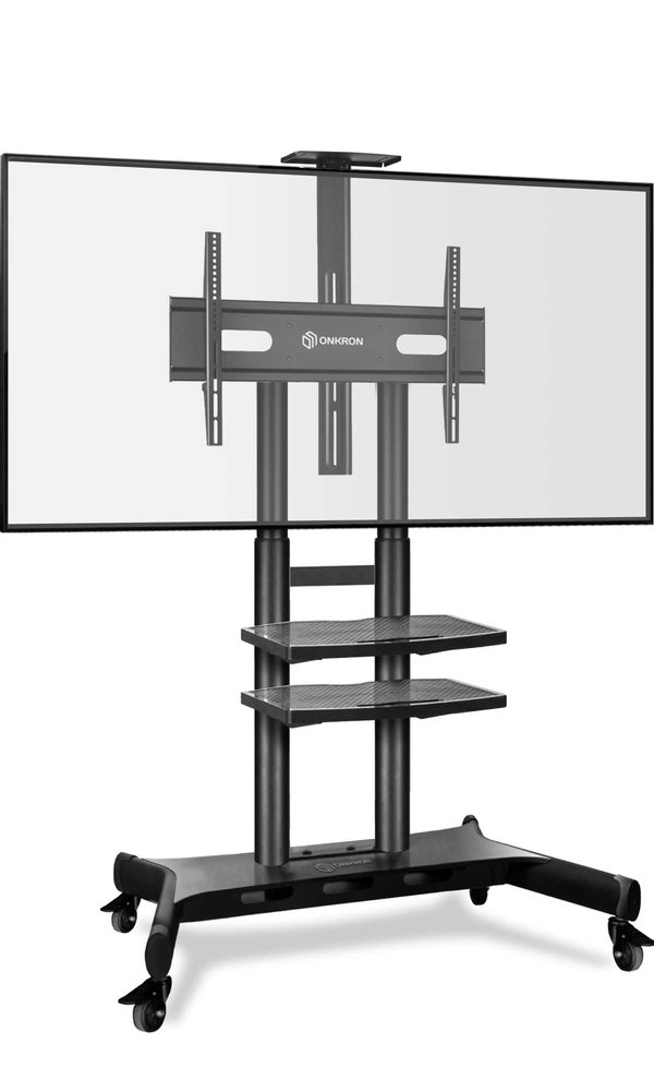 Кронштейн стойка для телевизора 50-86 ONKRON Black TS1881