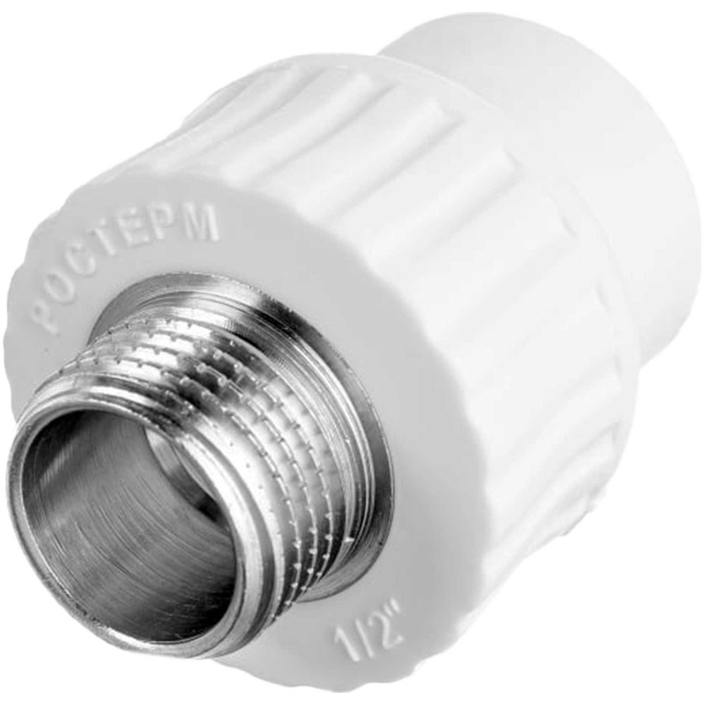 Комбинированная муфта РОСТерм ПП D20х1/2 НР coupcombPPR20-1/2out