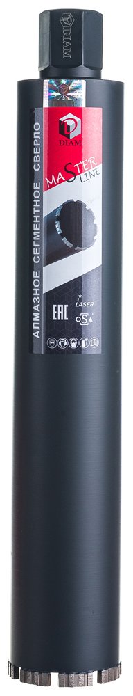 Сверло алмазное сегментное мокр. Diam 83x400х7x1,1/4UNC серия Мастер (бетон) 312013