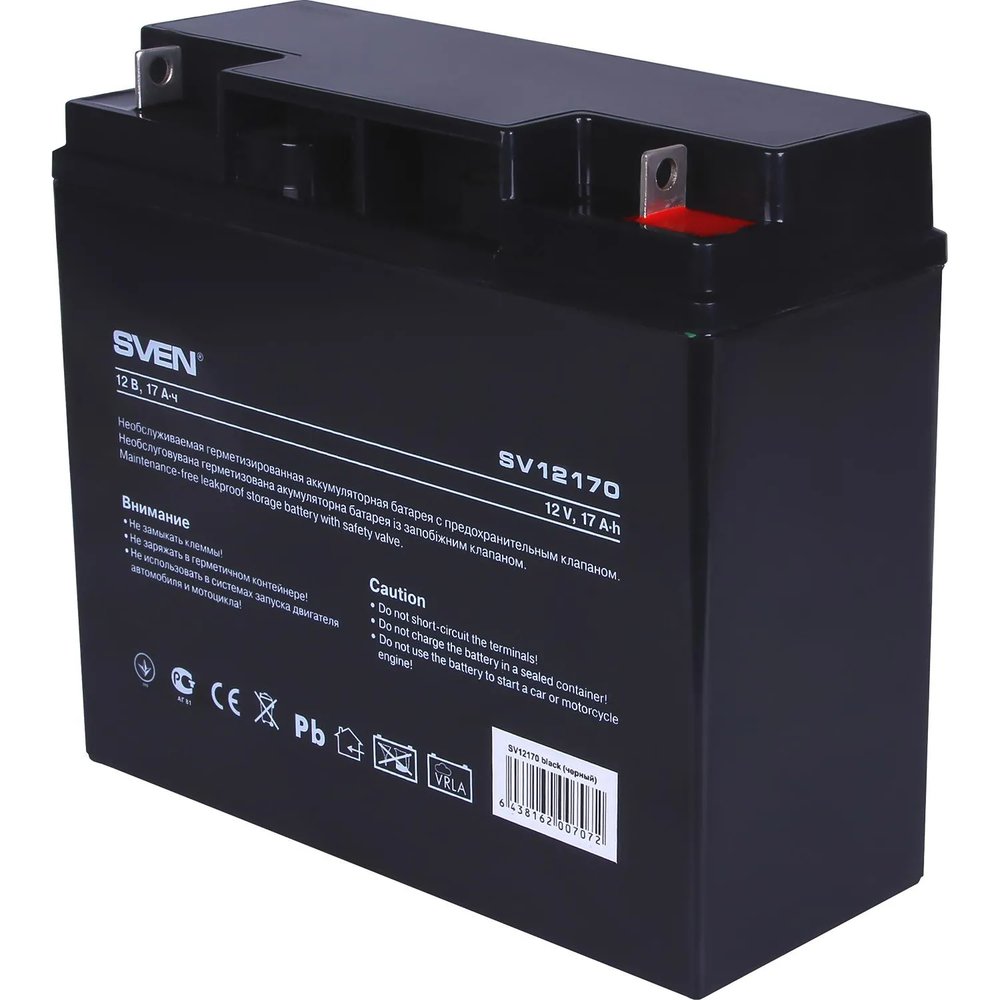 Батарея для ИБП SVEN SV 12170 (12V 17Ah) T1