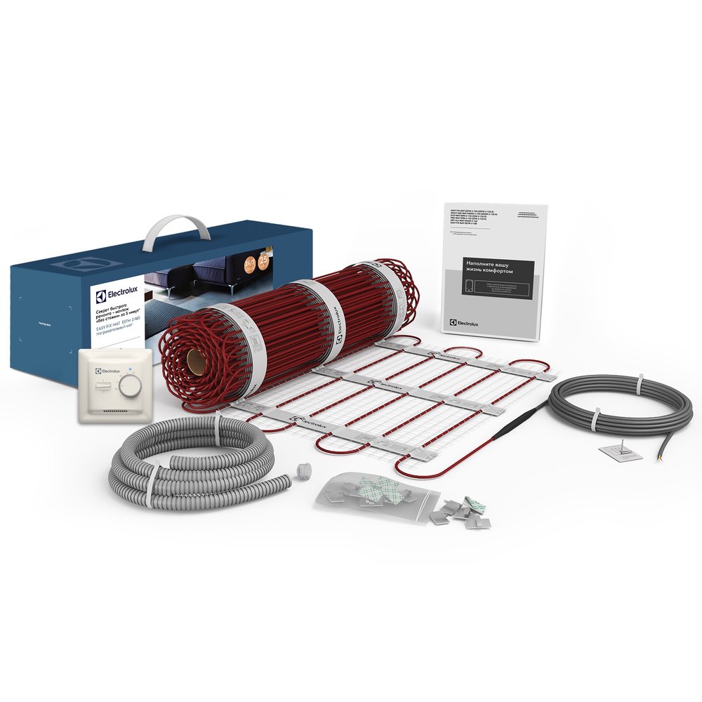 Мат нагревательный Electrolux EEFM 2-180-3 (комплект теплого пола c терморегулятором) НС-1432023
