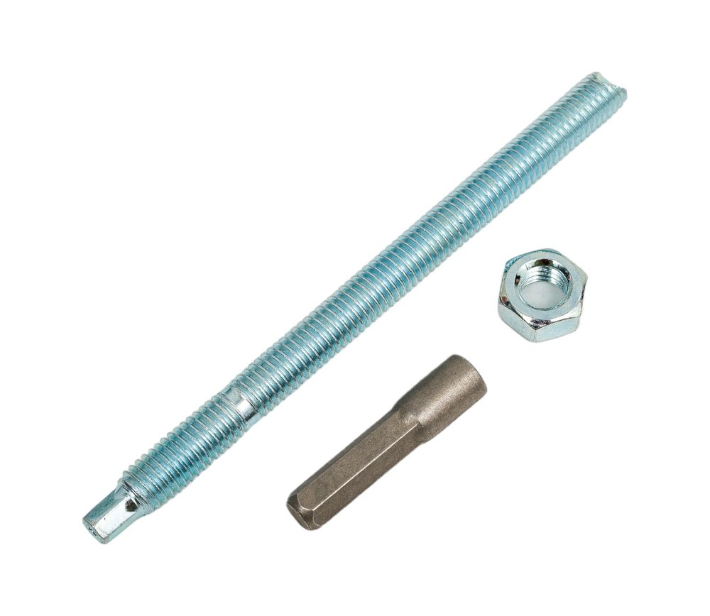 RAWLPLUG Пруток для химических анкеров клас 5.8 с шайбой и гайкой, M8x110 мм, 10 шт  R-STUDS-08110