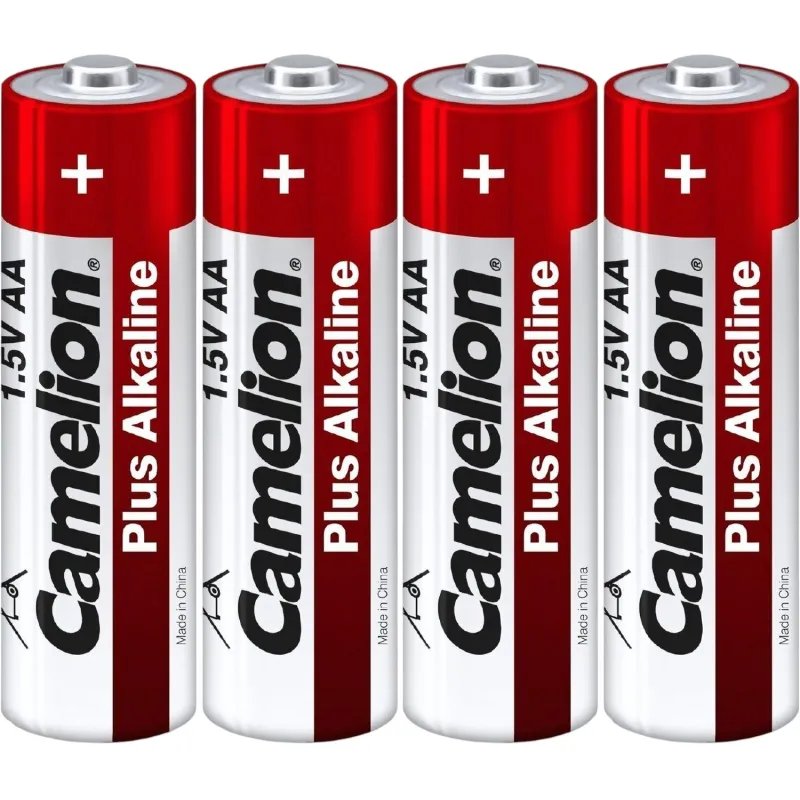 Батарейка Camelion AA/LR 6 Plus Alkaline SP-4 (LR 6-SP4, 1.5В)(4 шт в уп.)