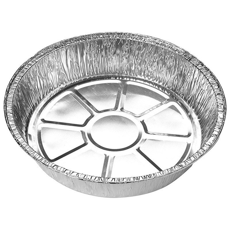 Форма для выпечки Mallony LAMINA размер 205x205x47 см из алюминиевой фольги, круглая, одноразовая 006048