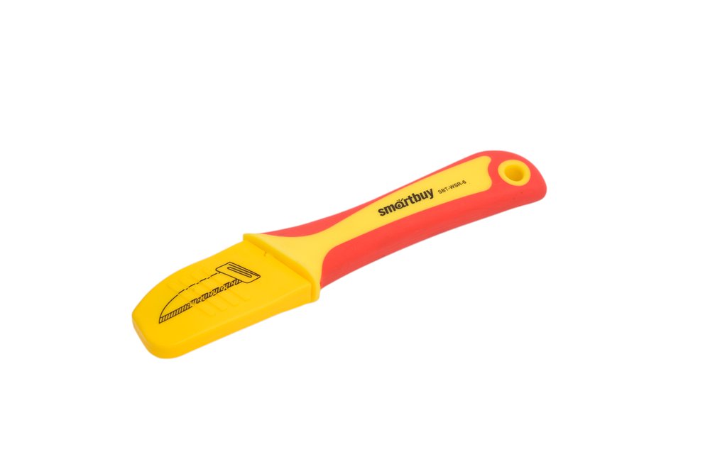 Нож для снятия изоляции Smartbuy 175 мм, нож электрика, tools SBT-WSR-6