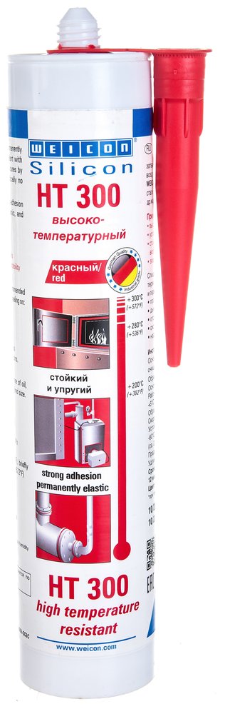 Высокотемпературный силикон WEICON HT 300 310 мл wcn13050310