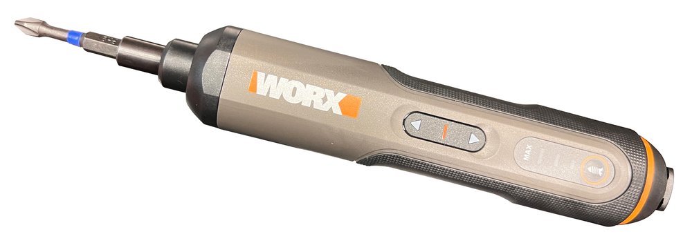 Аккумуляторная отвертка WORX 4В, 2,5Нм, 1,5Ач, набор оснастки WX240