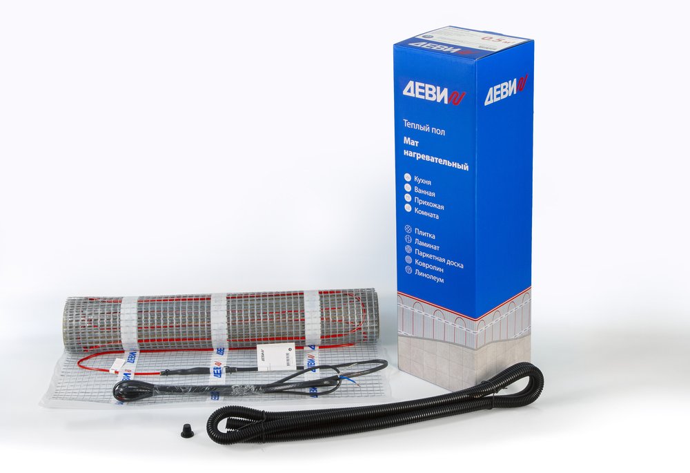 Нагревательный мат ДЕВИ Comfort Mat-150T 75 Вт, 230 В, 0,5 м2 83030560R