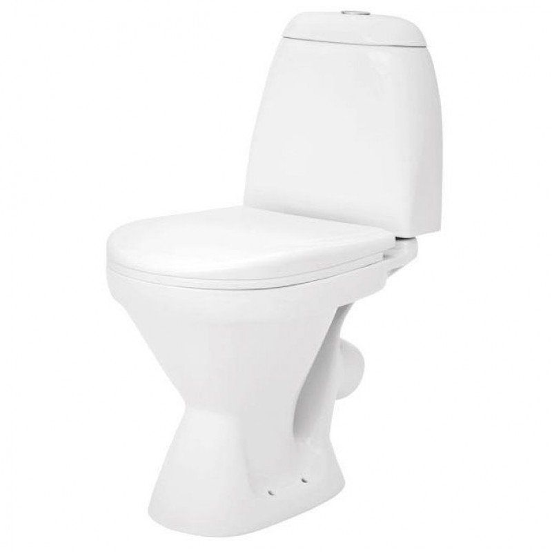 Унитаз-компакт Santek Римини косой выпуск, 2 режима, сиденье DP 1WH302130 441394