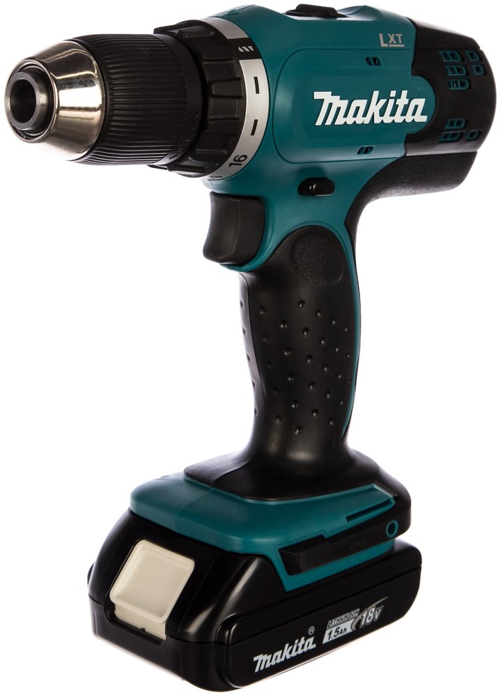 Аккумуляторная дрель-шуруповерт Makita LXT DDF453SYE