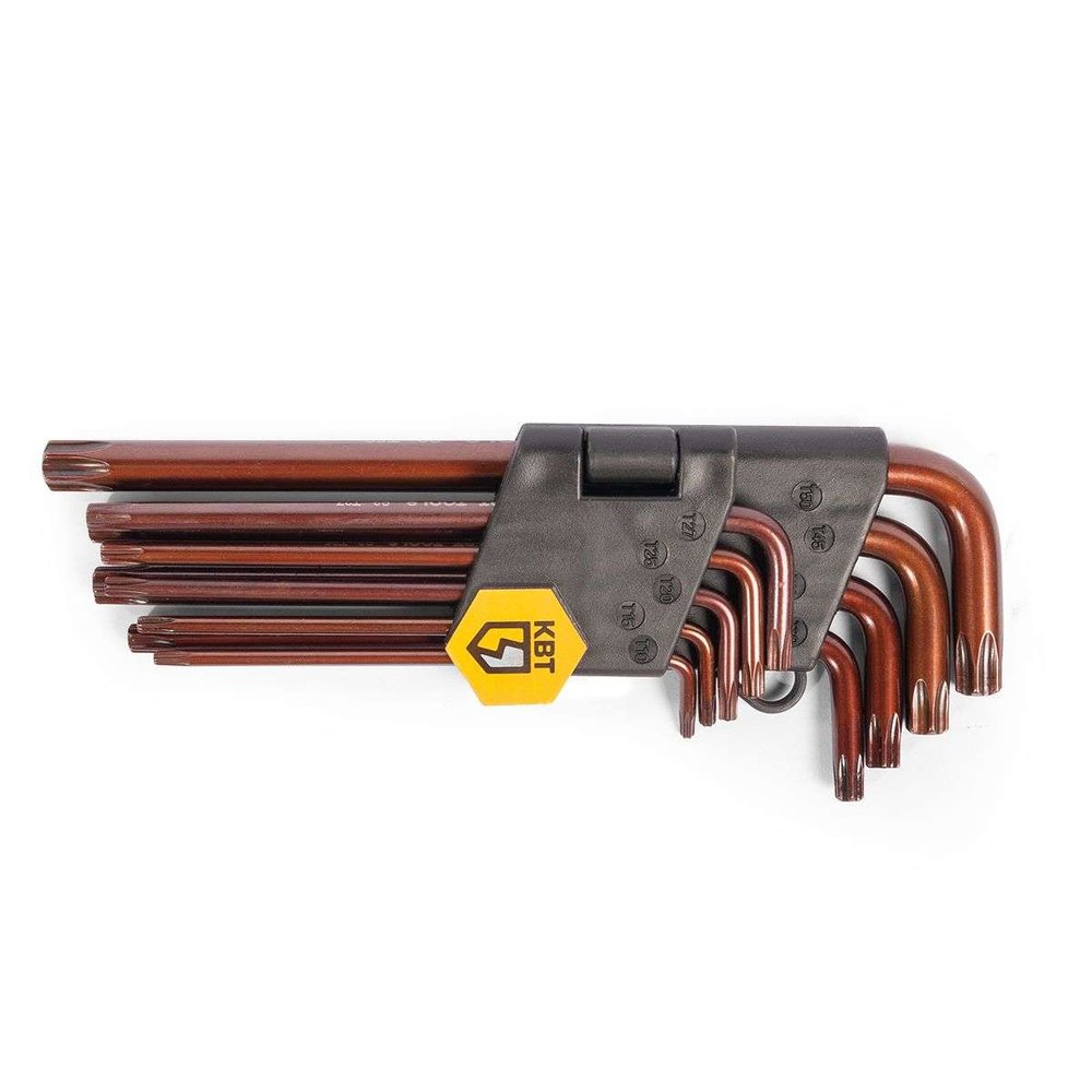Набор ключей КВТ TORX КТ-9s Т10-Т50 82178