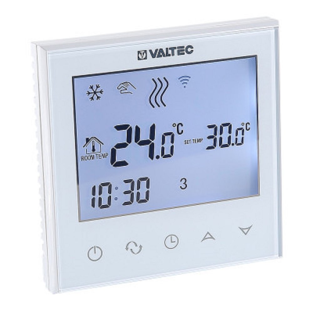 Электронный комнатный хронотермостат с Wi-Fi VALTEC VT.AC712.0.0