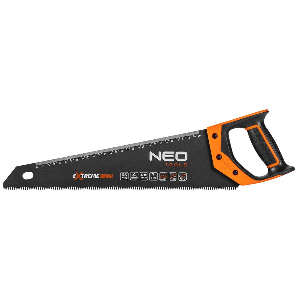 Ножовка по дереву NEO Tools EXTREME 400 мм, 7TPI PTFE 41-111