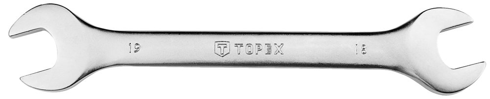 Двухсторонний ключ TOPEX 18x19 мм 35D613