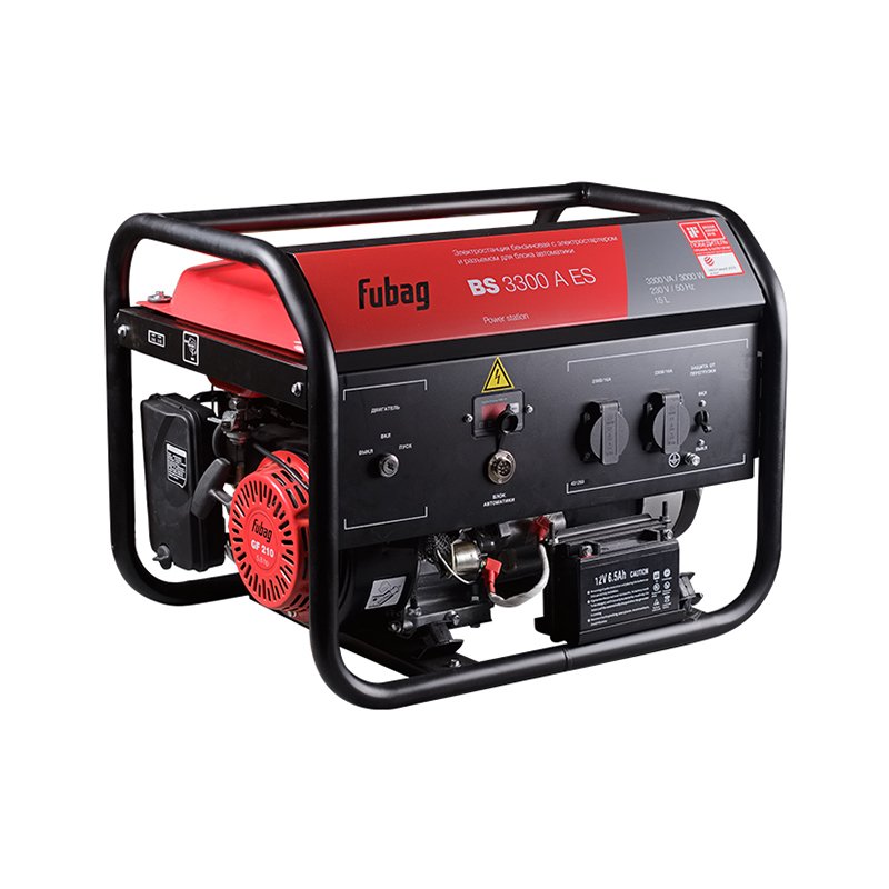 Бензиновая электростанция FUBAG BS 3300 A ES 646469