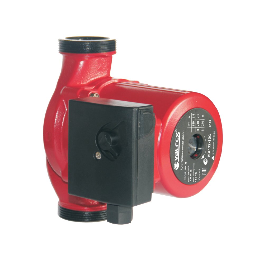 Циркуляционный насос Valfex VCP 32-80G 180 мм, с гайками RS32/8G-180