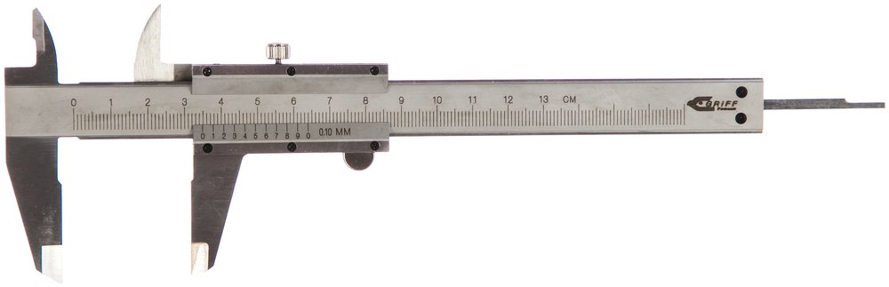Штангенциркуль ШЦ-I-125-0,1 ГОСТ 166-89 GRIFF D162030