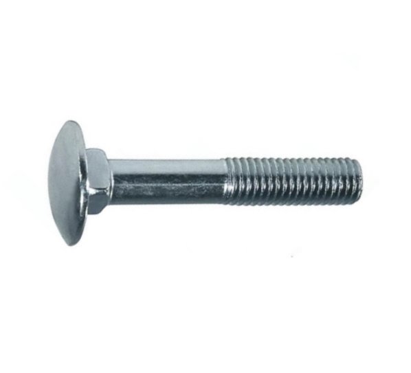 Болт мебельный МЕТАЛЛСЕРВИС М12x50 DIN 603 оцинкованный, 70 шт. МС 1276898
