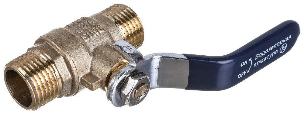 Шаровой кран ZOX 1/2'' нар/нар, рукоятка 547437