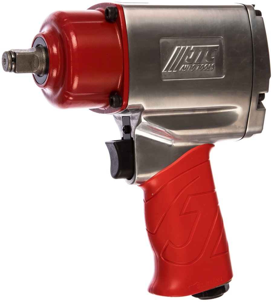 Пневмогайковерт ударный усиленный JTC 1/2', 90-120 PSI, 7200 об/мин, расход возд. 230 л/мин, 5212 754638