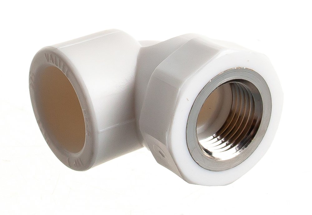 Угольник VALTEC PPR с переходом на внутреннюю резьбу 25х1/2 VTp.752.0.02504