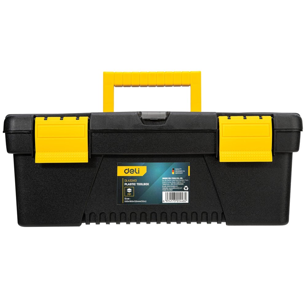Ящик для инструментов DELI DL432413 (330х160х125мм, грузоподъёмность 6кг) 98475
