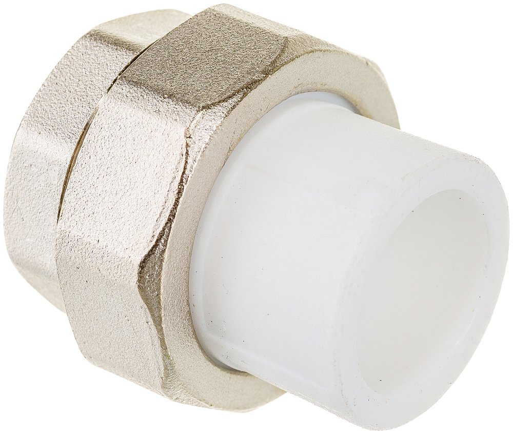 Комбинированная муфта VALFEX PP-R белая, разъем 20х3/4 дюйма ВР 10155120 127-0209