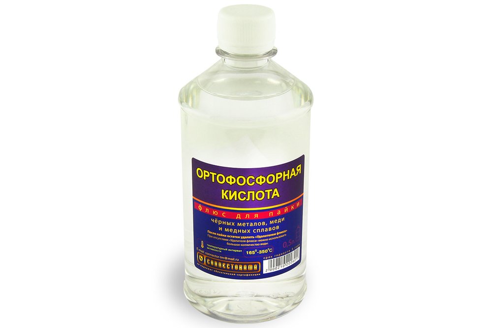 Кислота ортофосфорная 0,5 л Connector KIOR-500