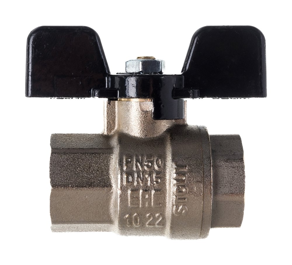 Шаровой полнопроходной кран STOUT ВВ 1/2 SVB-0002-000015 RG008Q0F4RR04N