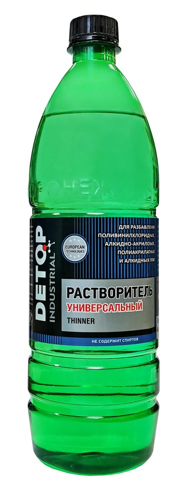 Строительный растворитель Detop Универсальный, ПЭТ 1 литр DTI-S07725