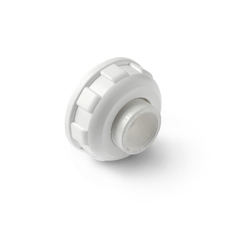 Разъемная пластиковая муфта PRO AQUA PP-R Белая PN 10 ШК 25 PA19010b