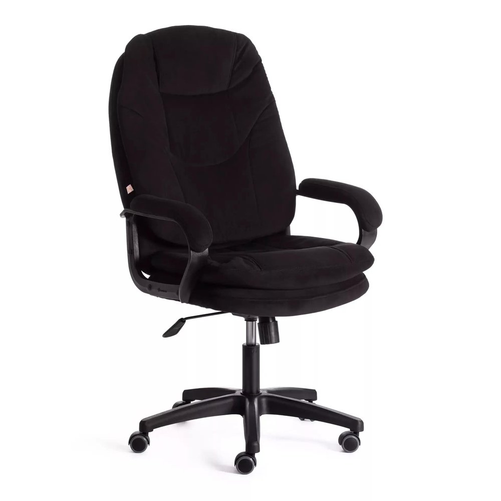 Кресло Tetchair comfort lt 22 флок, черное 35 19388
