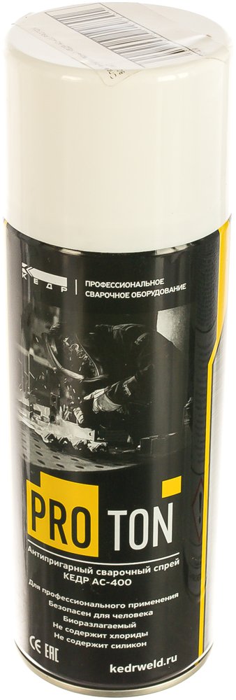Спрей антипригарный сварочный АС-400 PROTON Кедр 8011397