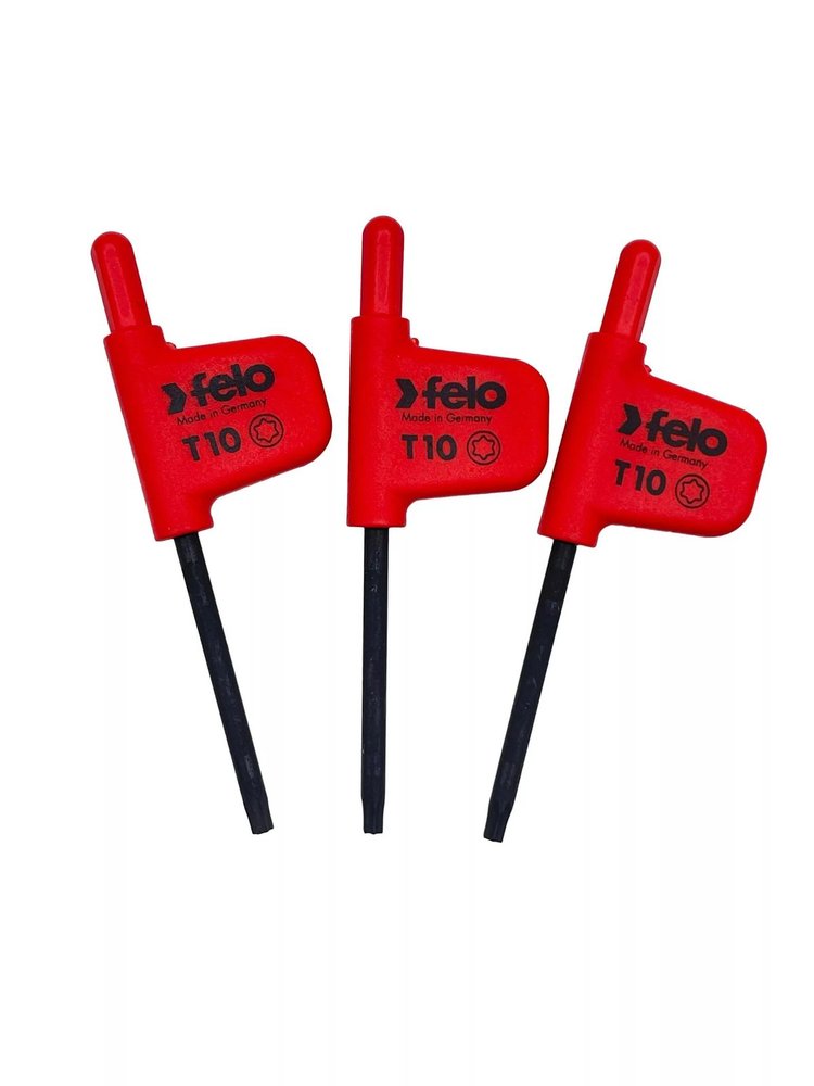 Флажковый ключ Felo TX10x37, упаковка 3 шт. 34811050
