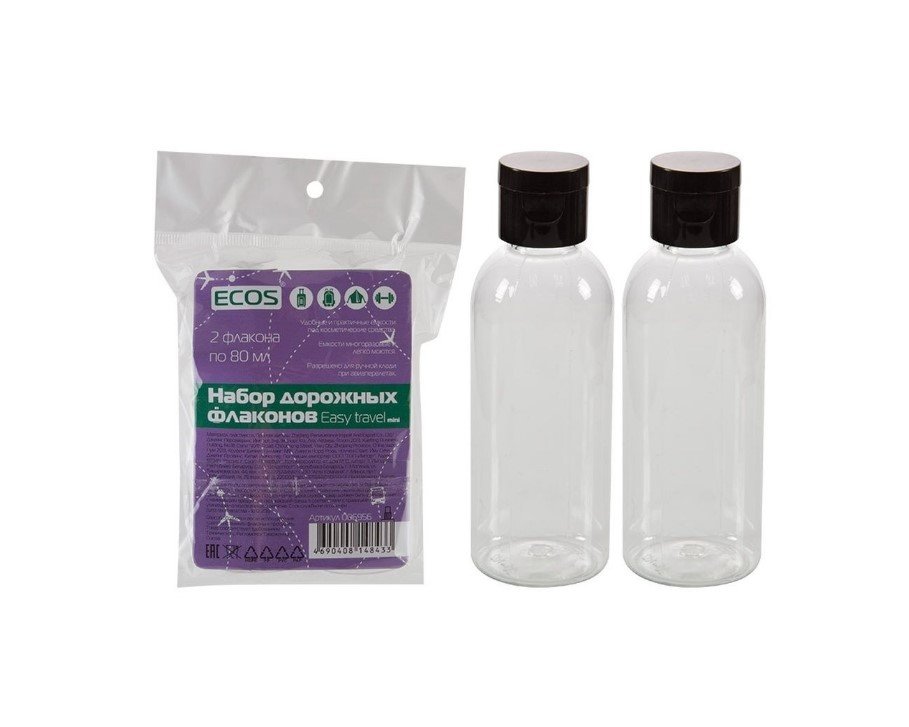 Набор дорожных флаконов Ecos Easy travel mini 006956