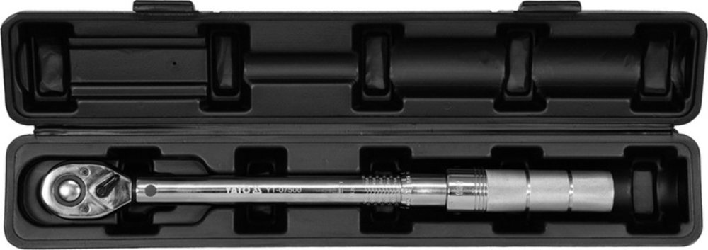 Динамометрический ключ YATO CrV 3/8' 10-60Nm YT-07500
