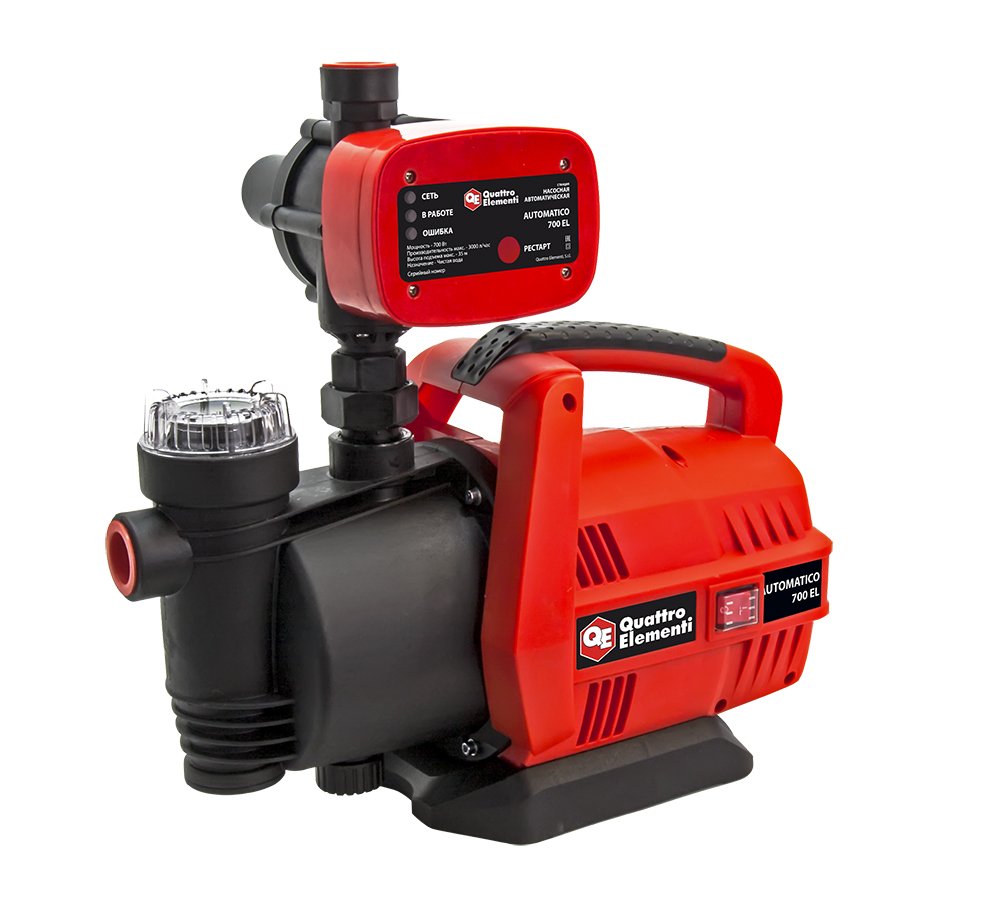 Насосная станция QUATTRO ELEMENTI Automatico 700 EL 241-826