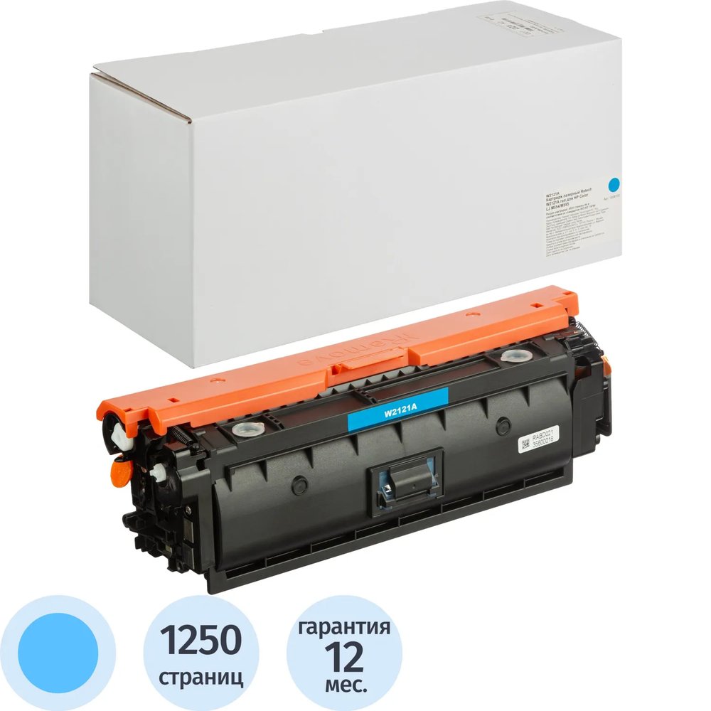 Картридж лазерный Retech W2121A гол.для HP Color LJ M554/M555
