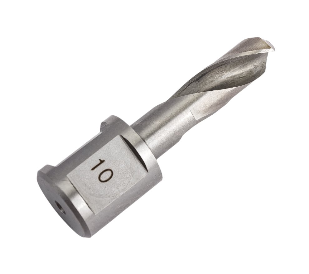 Сверло спиральное (10 мм, Weldon 19, HSS) EUROBOOR SSPI.10