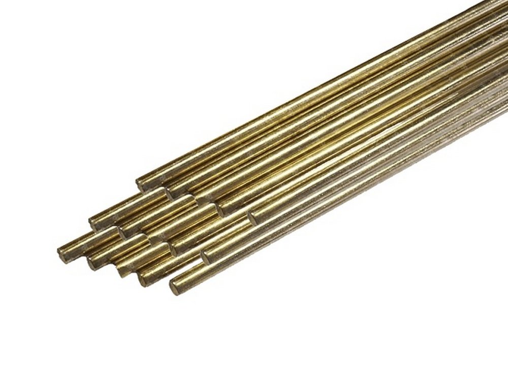 Прутки латунные CuZn 40 (2х1000 мм, 15 шт) Кедр 8022394