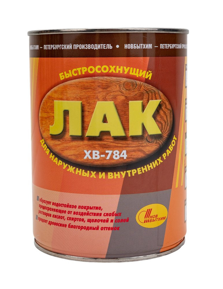 Лак ХВ-784 НОВБЫТХИМ сосна, 1 л 166