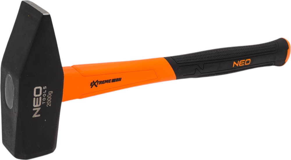 Столярный молоток NEO Tools 2000 г, рукоятка из стекловолокна 25-149