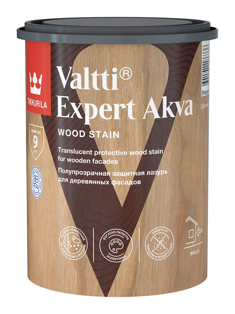 Антисептик Tikkurila VALTTI EXPERT AKVA сосна 0,9л 700009576