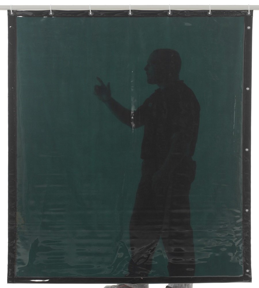 Защитная штора Dark Green 2000x1400x0.4 мм FABTEC 63944