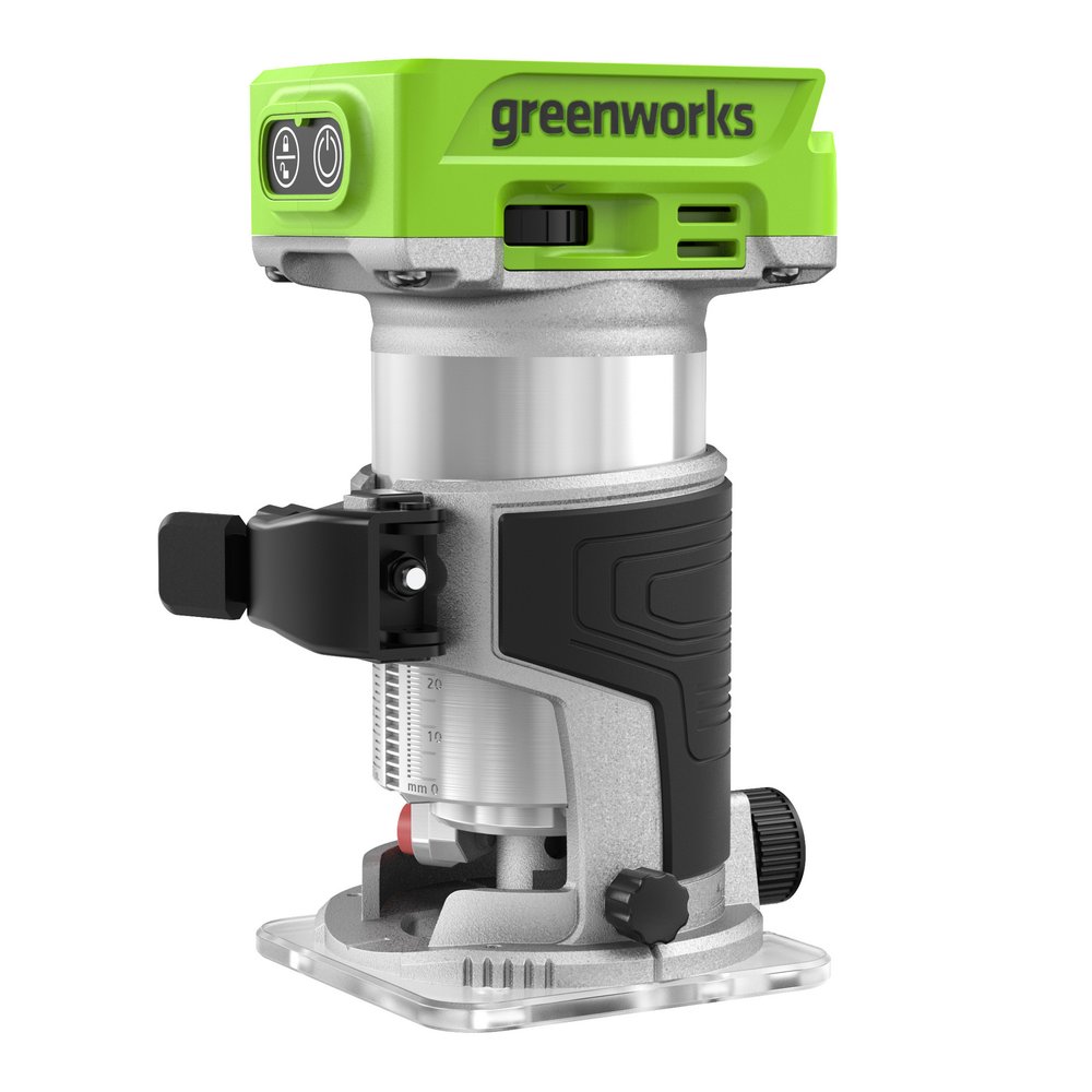 Фрезер аккумуляторный GreenWorks G24RO, 24 В, бесщеточный, без АКБ и ЗУ 3502507