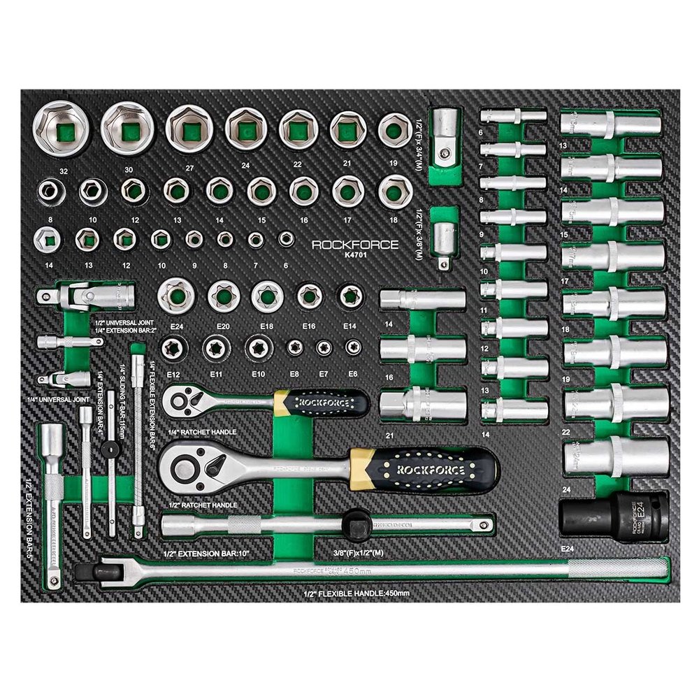 Набор инструментов Rockforce 70 предметов в ложементе RF-K4701(51382)