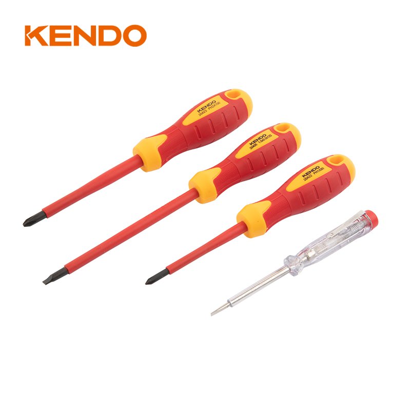 Набор диэлектрических отверток KENDO 4 шт 1000В 20481