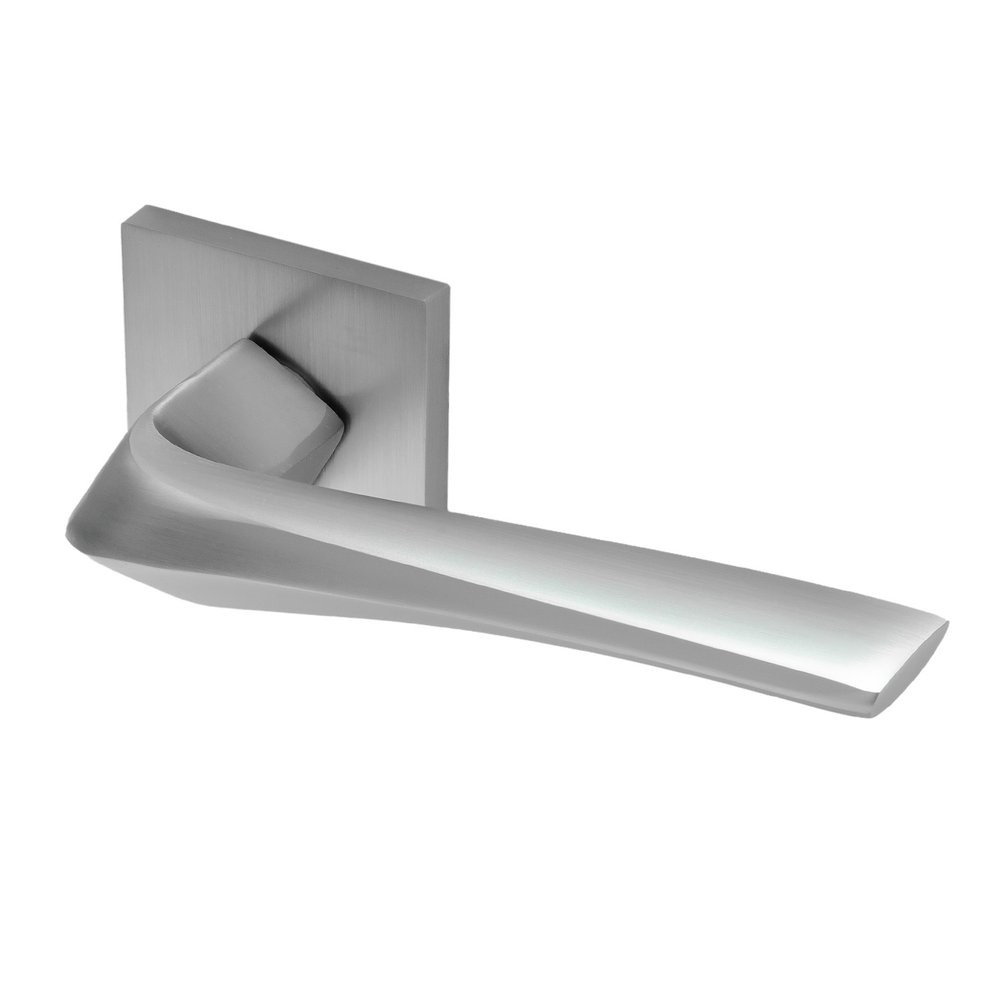 Ручка Doorlock DL Crystal A10S Slim SC матовый хром, квадратная розетка, толщина двери 35-55мм 73256