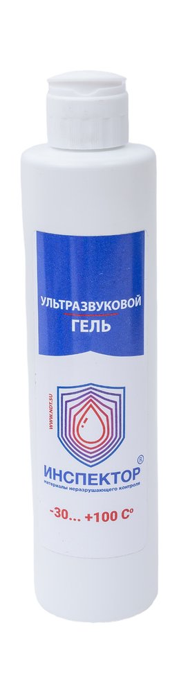Гель ультразвуковой промышленный 250 г, флакон, от -30 до +100 С° Инспектор GEL250