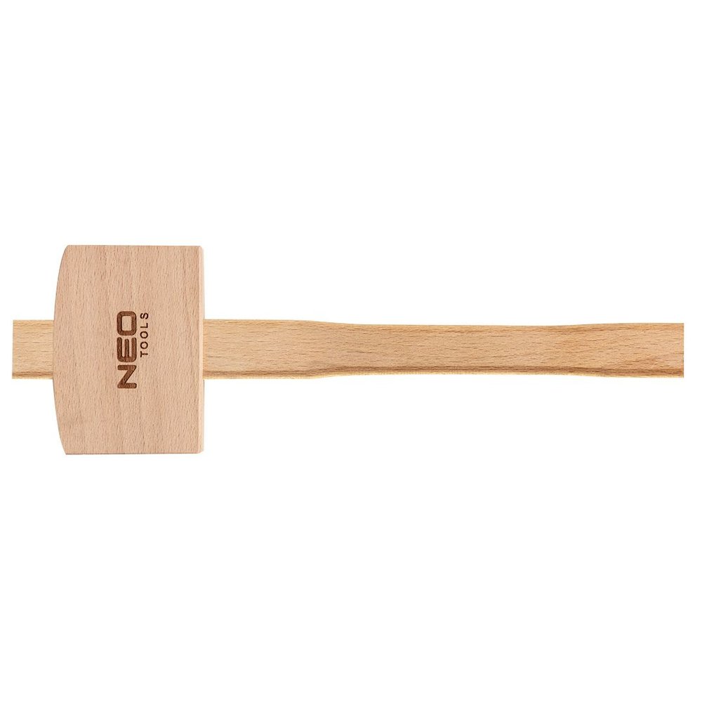 Деревянная киянка NEO Tools 100x70x46 мм, деревянная рукоятка 320 мм 25-076